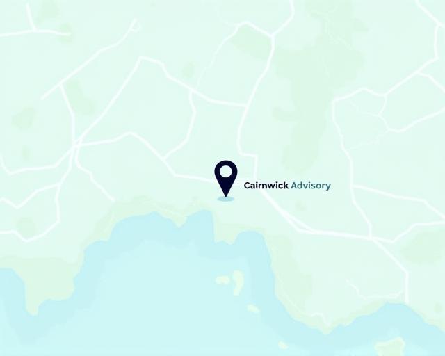Map showing the location of Cairnwick Advisory in London.